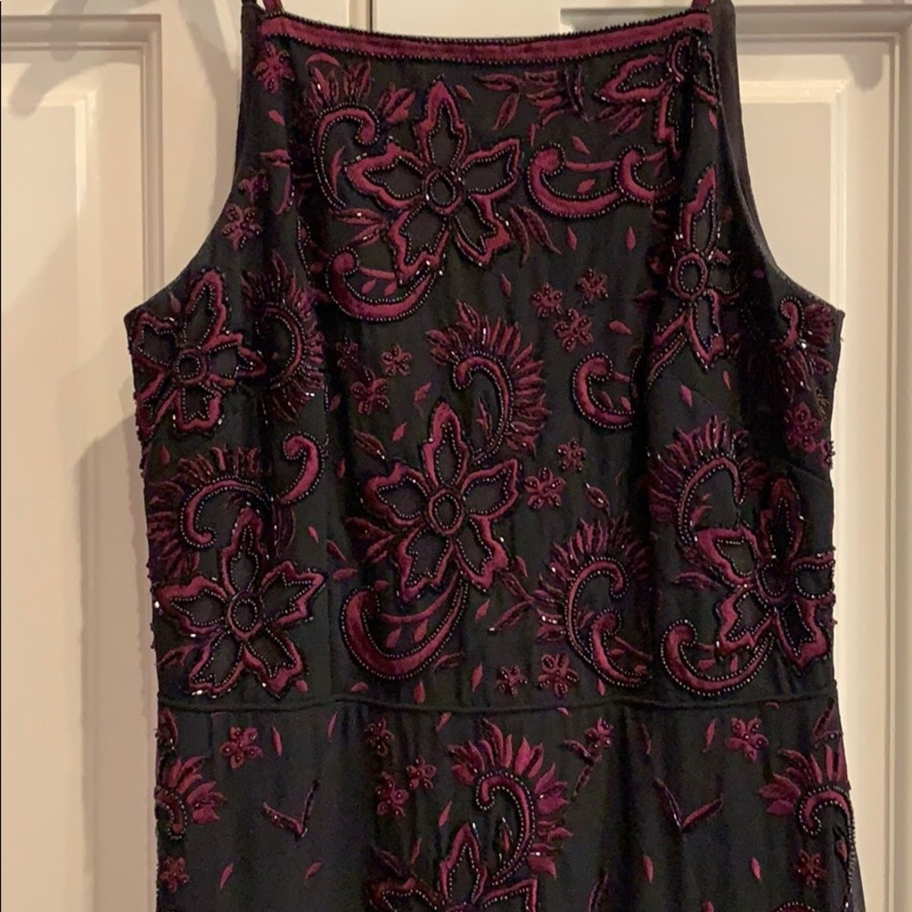 Beaded Aidan Mattox Gown